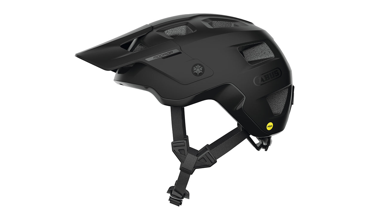 Casque VTT Trail Abus MoDrop MIPS noir