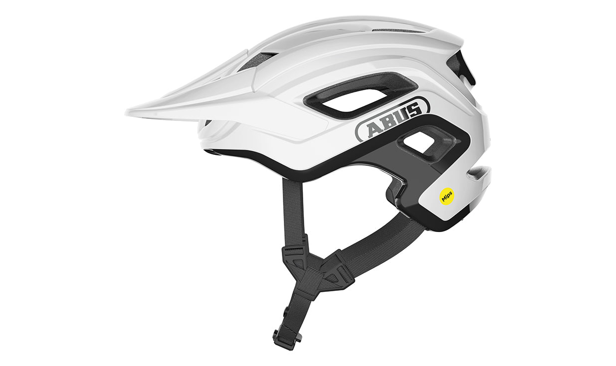  Casque Enduro Trail CLIFFHANGER MIPS Abus_x000D_
   (M, Shiny white)