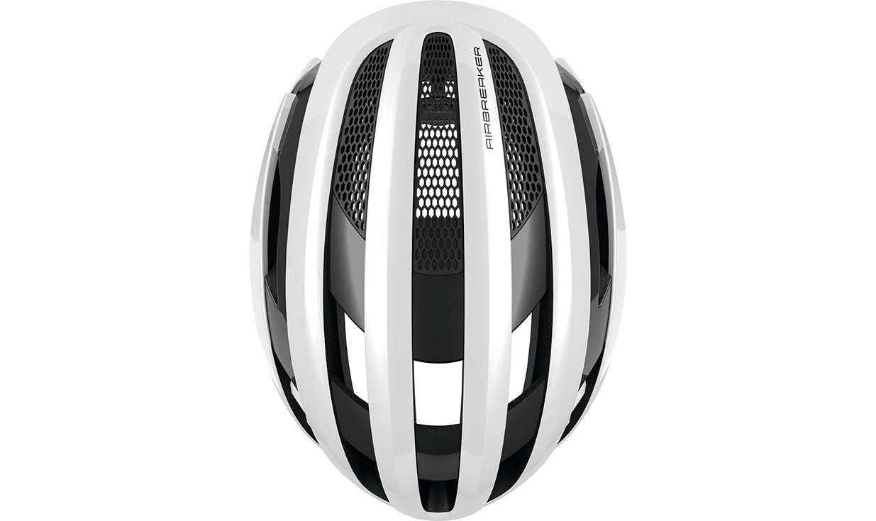 Casque AirBreaker Abus route et XC dessus