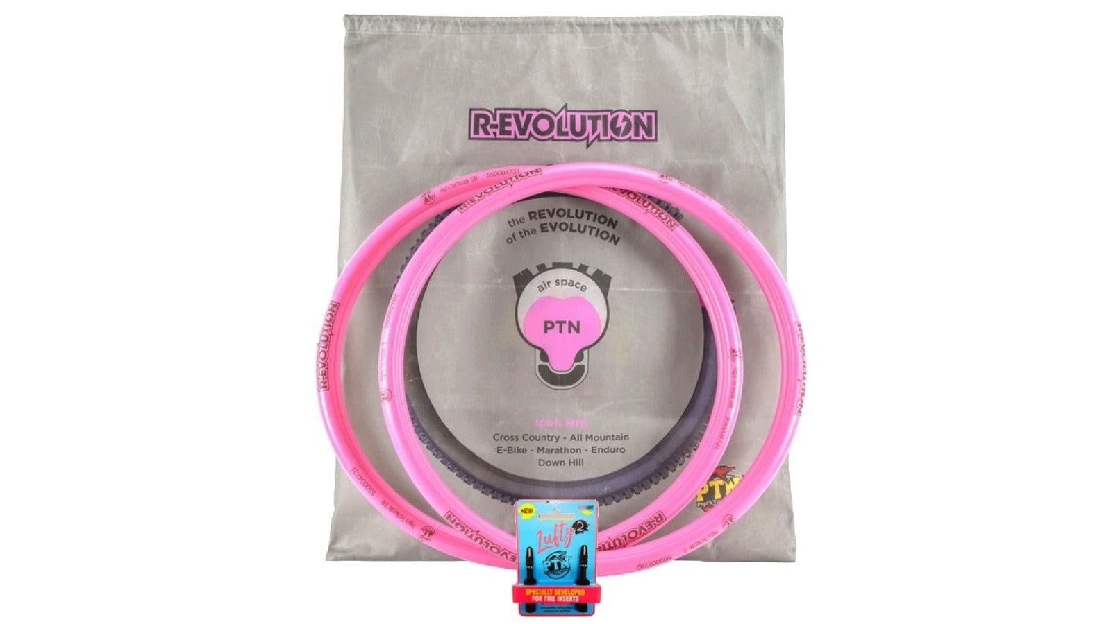 Mousses anti-pincement Pepi's Tire Noodle R-Evolution avec valves Presta