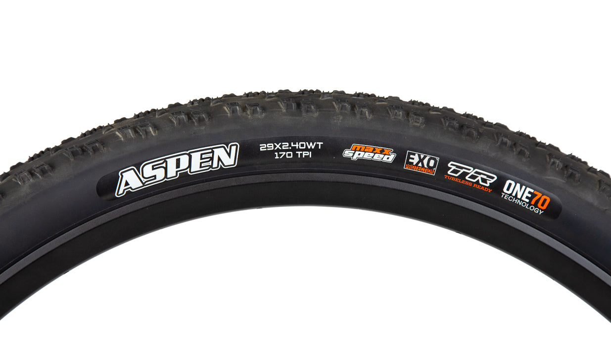 Pneu XC Maxxis Aspen Team Spec WT ONE70 TLR technologies